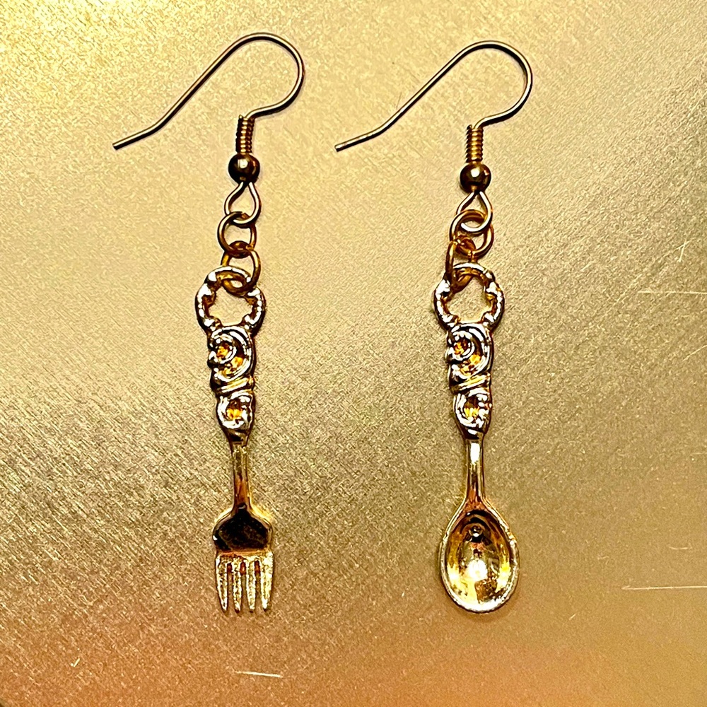 Cute-lery Fork and Spoon Earrings
